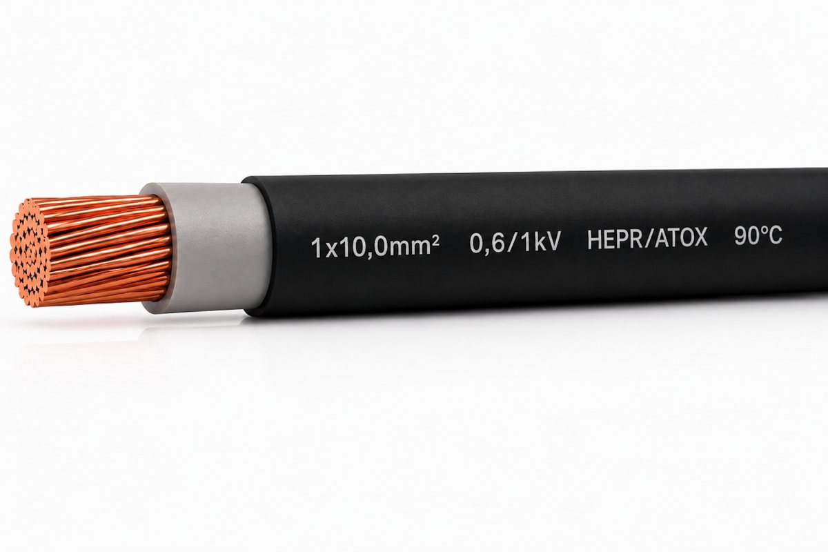 Cabo CS Flexível 1kV ATOX (HEPR/PVC)